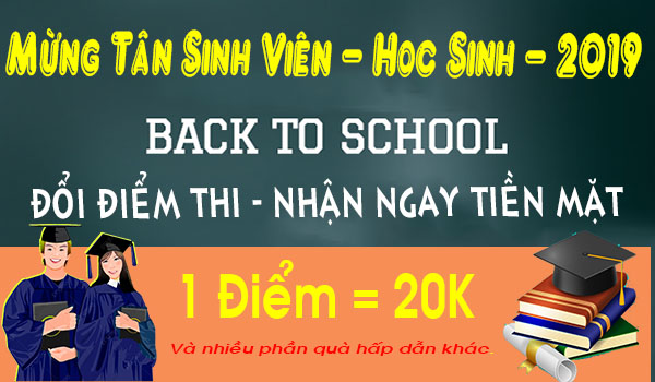 Mừng Tân Sinh Viên - Học Sinh - 2019